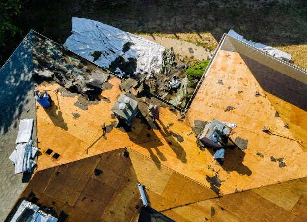 Roof Tear Off by the experts at Performance Roofing